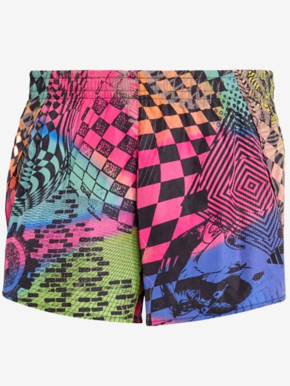 Adidas X Jeremy Scott Running Shorts XL Multicolor Lined NWT JL7621